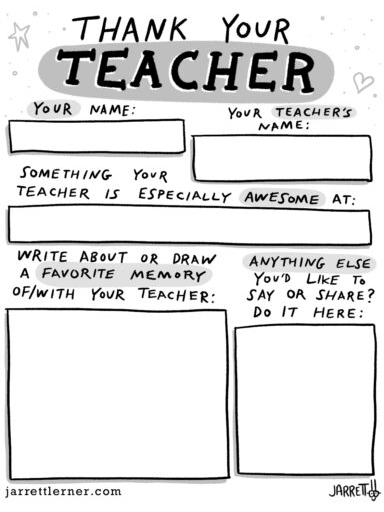 Thank You Teacher